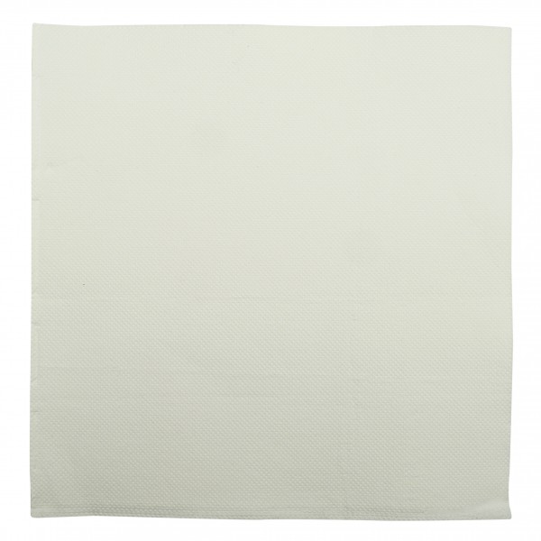 White 2 Ply Quilted Dinner Napkins