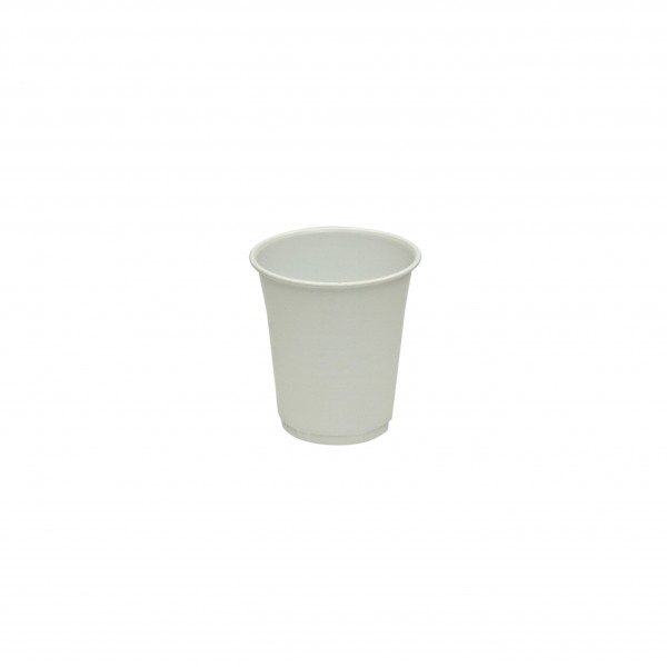 White Plastic Water Cups