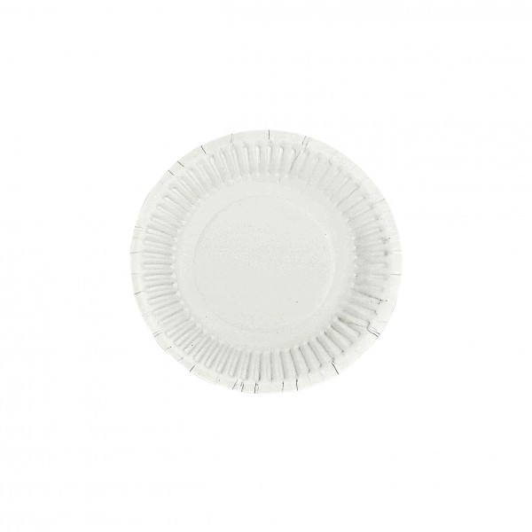 White Paper Plates