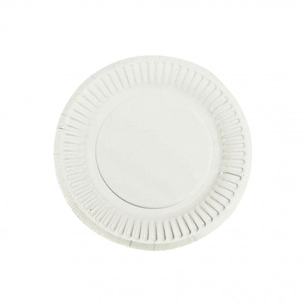 White Paper Plates