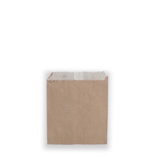 Brown Greaseproof Lined Paper Bags