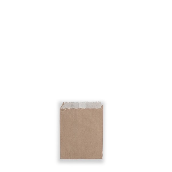 Brown Greaseproof Lined Paper Bags