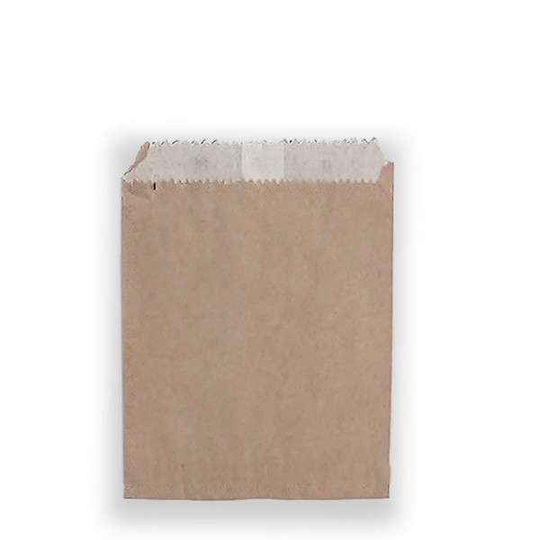 Brown Greasproof Lined Paper Bags