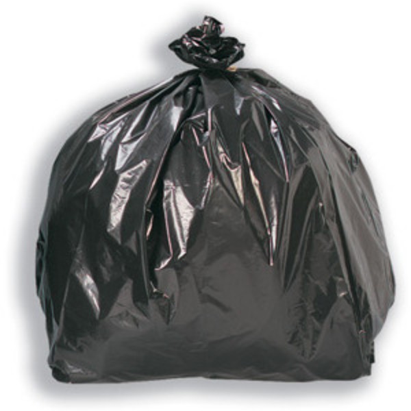 Black Plastic Bin Bags