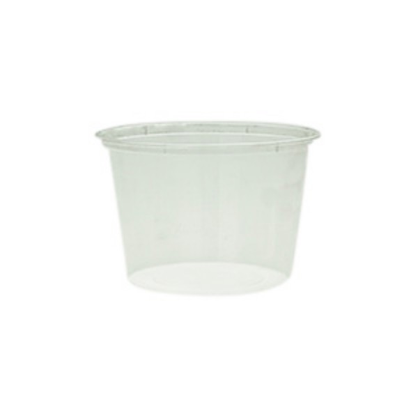 Freezer Grade Plastic Round Microwave Containers