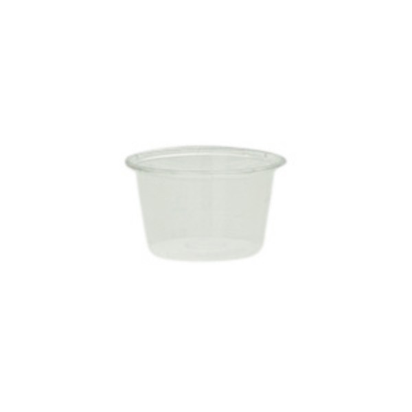 Clear Plastic Microwave safe Portion Cups