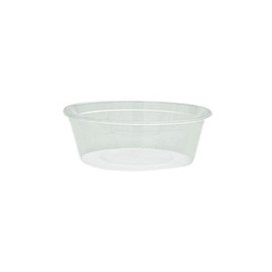 Clear Plastic Round Microwave Containers