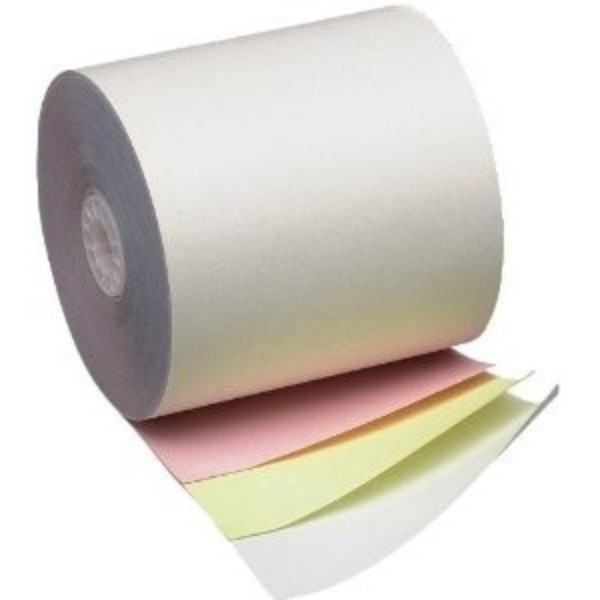 White Paper Triplicate Register Roll