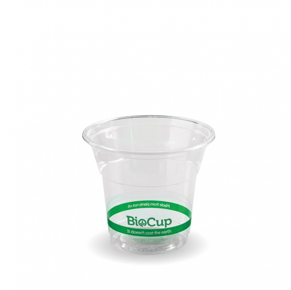 Clear Plant Pased PLA bioplastic Cups And Acai Bowls