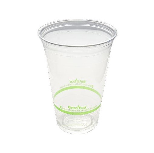 Clear Recyclable Plastic Juice Cups