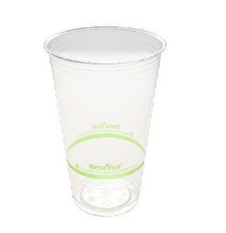 Clear Recyclable PET Plastic Cups