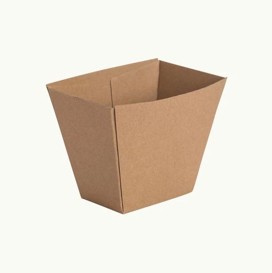 Kraft Cardboard Chip Boxes