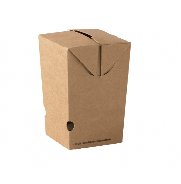 Kraft Cardboard Large Chip Boxes