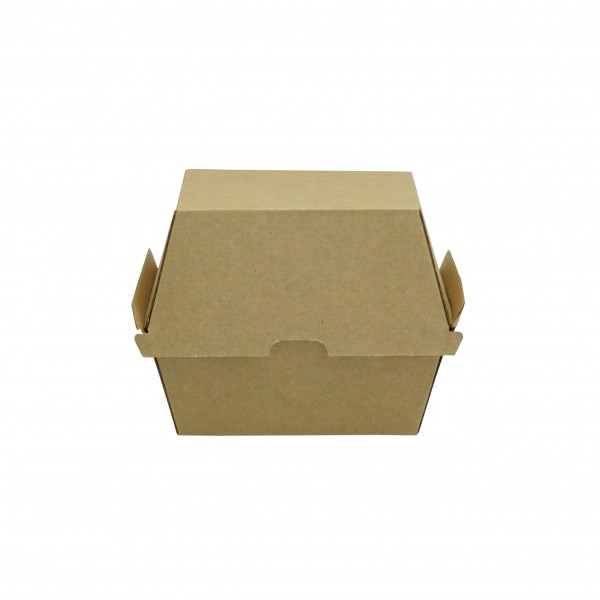 Kraft Cardboard Burger Boxes