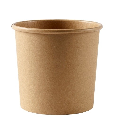 Kraft Paper Soup and Icecream Containers