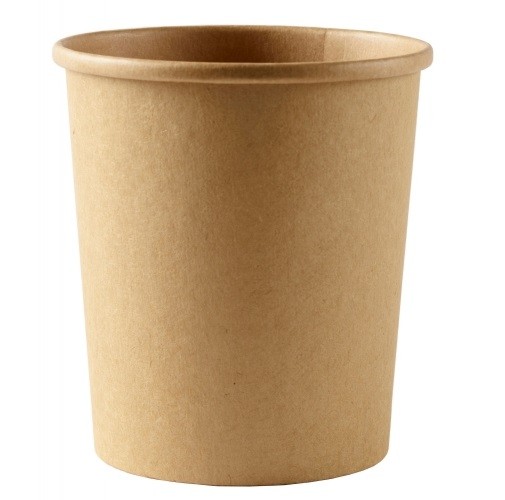 Kraft Paper Hot/Cold Food Container