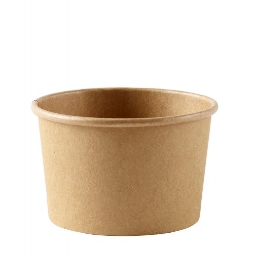 Kraft Paper Soup and Icecream Containers