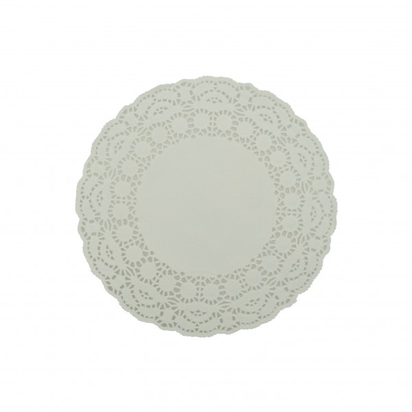 White Paper Lace Round Doilies