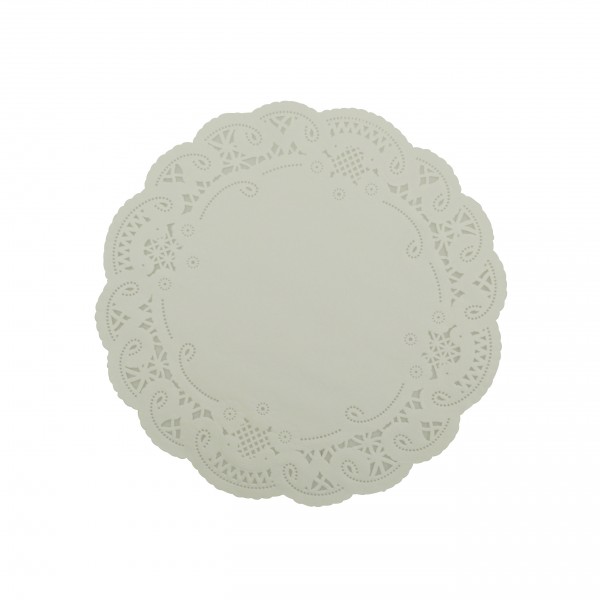 White Paper Lace Round Doilies