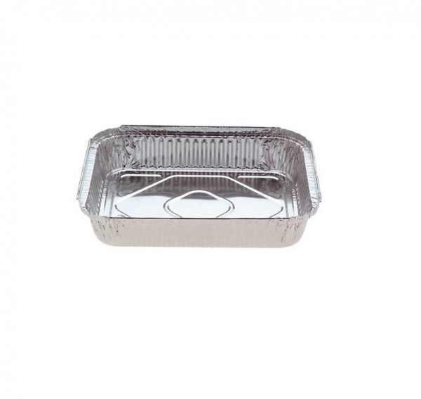 Silver Aluminium Foil Oblong Dishes