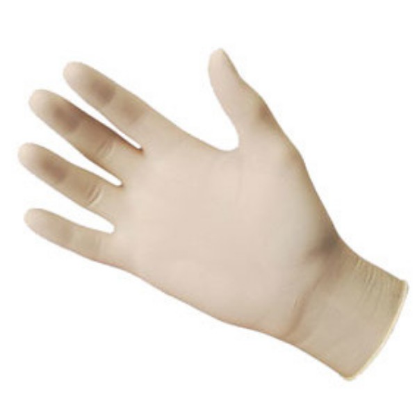 White Latex Powder-free Gloves