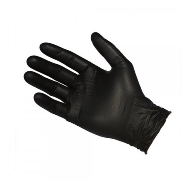 Black Nitrile Gloves