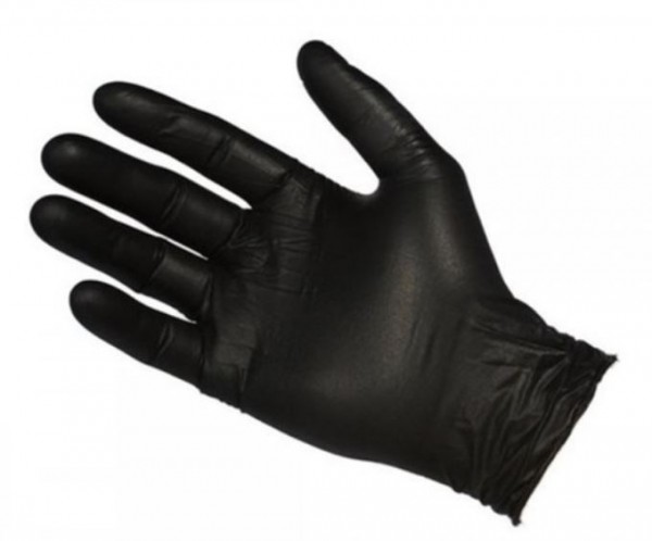 Black Nitrile Gloves