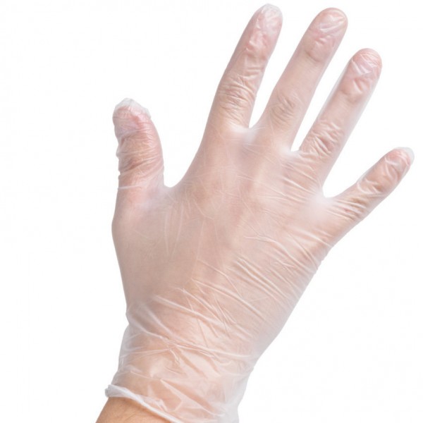 Clear Vinyl Powder-free Gloves