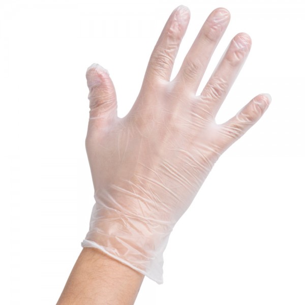 Clear Vinyl Powder-free Gloves