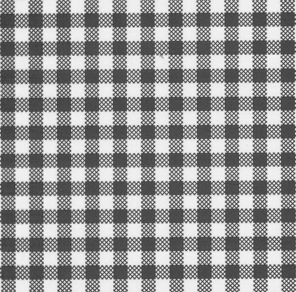 Black Checker Greaseproof Paper