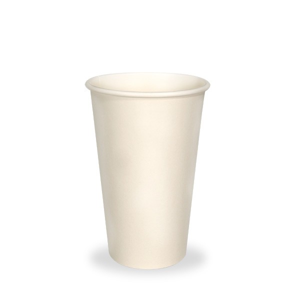 White Single Wall Paper Coffee Cups