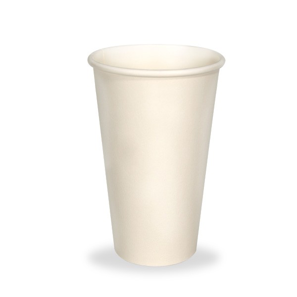 White Single Wall Paper Coffee Cups