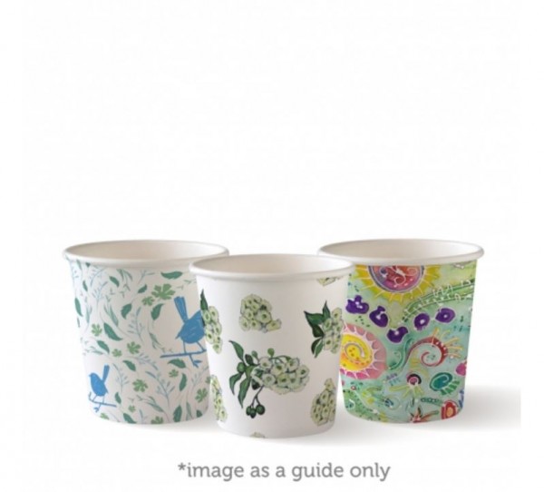 Art Series PLA Biodegradable Coffee Cup