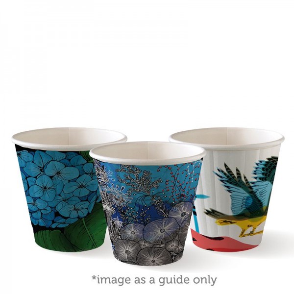 Art Series PLA Biodegradable Coffee Cup