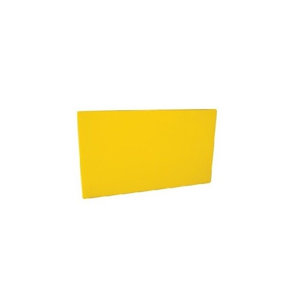 Yellow (Raw Poultry) Plastic Chopping Board