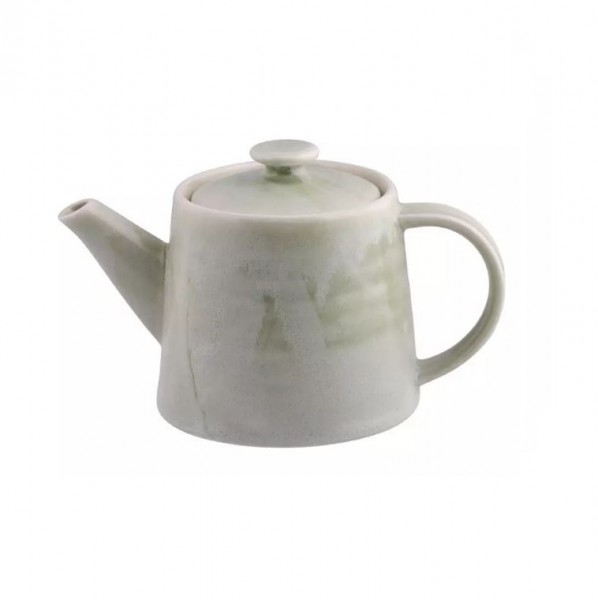 Lush White Porcelain Teapot with Infuser