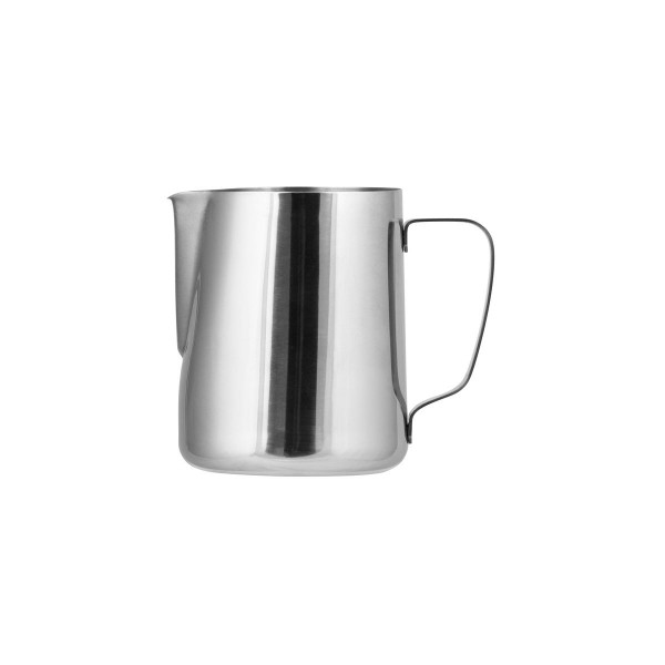 Silver Stainless Steel Milk Frothing Jug