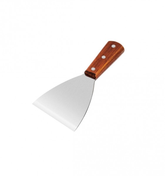  Stainless Steel Wooden Handle Pan Scraper