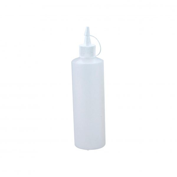 Clear Plastic Squeeze Bottle with Lid