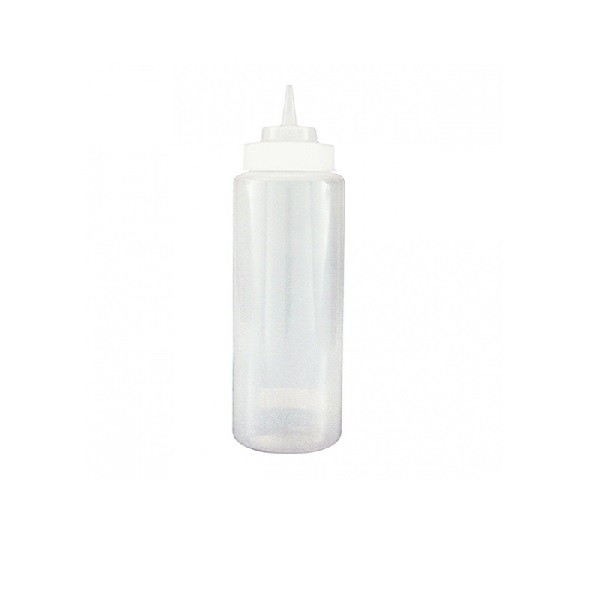 Clear Plastic Squeeze Bottle