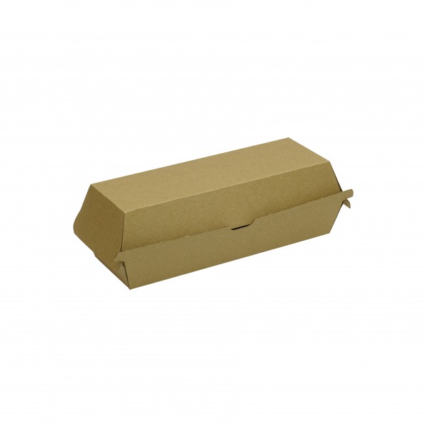 Kraft Corrugated Board Kraft Hot Dog Box