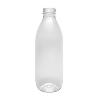 Clear PET Juice Bottle