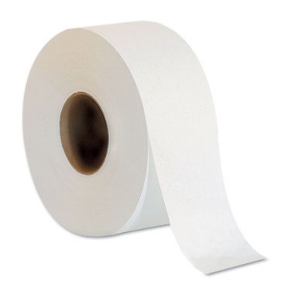 White Paper Jumbo Toilet Rolls