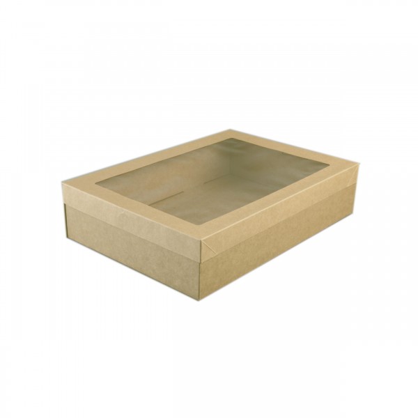 Kraft Cardboard Cater box & Lid