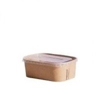 Kraft Paper Containers & Lids