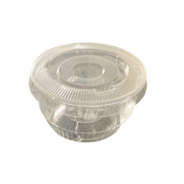 Clear Plastic Sundae Cups & Lid