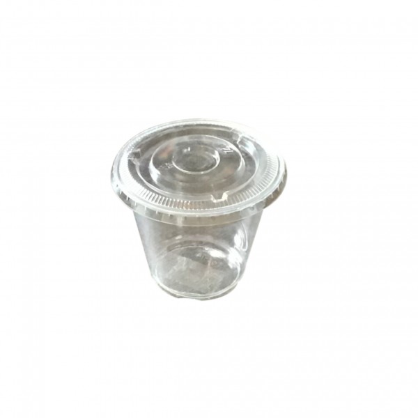 Clear Plastic Tasting Cups & Lids