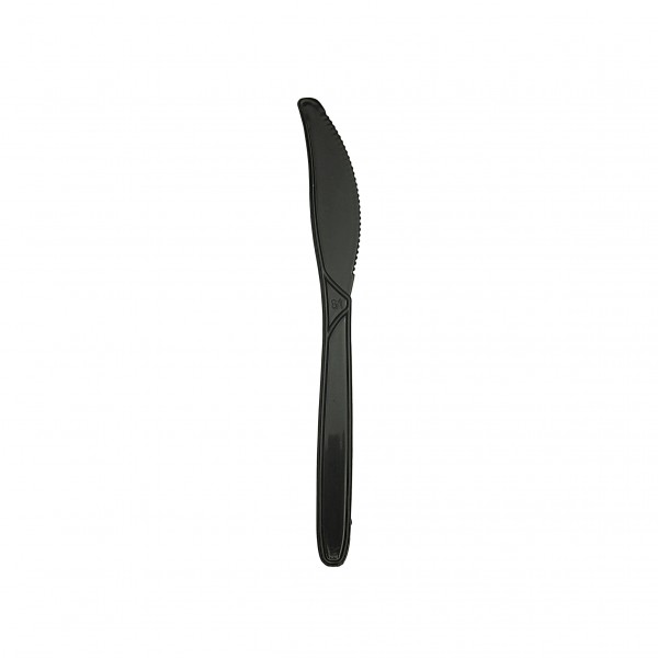 Black Plastic Knifes