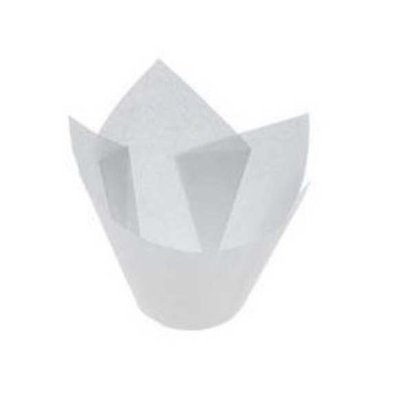 White Parchment Mini Muffin Papers