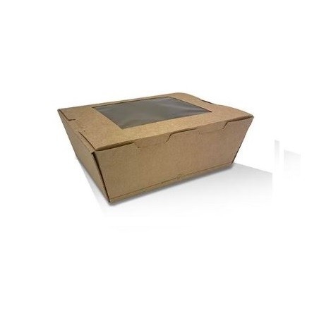 Brown Cardboard + PLA Lunch Box